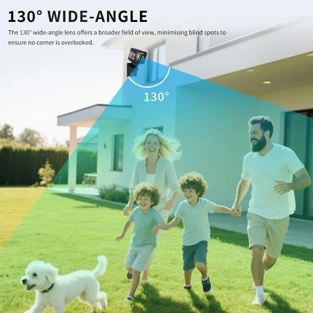 WiFi W11 Mini HD Long-Lasting Battery Life Camera Wireless Remote Monitor Camera Tiny Home IP Camera No Need To Plug in Body Cam