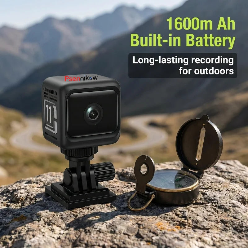 WiFi W11 Mini HD Long-Lasting Battery Life Camera Wireless Remote Monitor Camera Tiny Home IP Camera No Need To Plug in Body Cam
